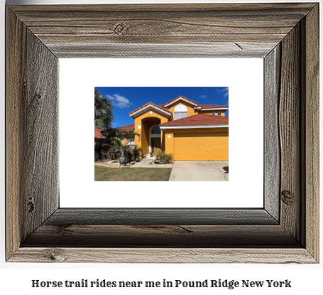 horse trail rides near me in Pound Ridge, New York